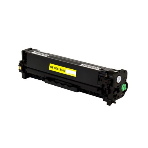Picture of Compatible CE412A (HP 305A) Yellow Toner Cartridge (2600 Yield)