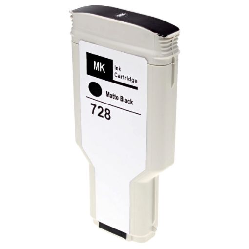 Picture of Remanufactured F9J68A (HP 728) Black Ink Cartridge (300-ml)