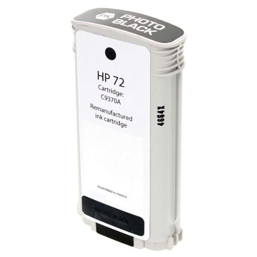 Picture of Remanufactured C9370A (HP 72) Black Inkjet Cartridge (13000 Yield)