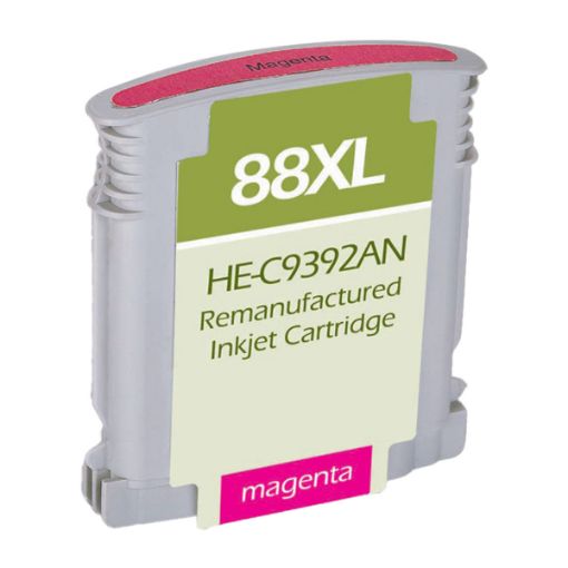 Picture of Remanufactured C9392AN (HP 88XL) High Yield Magenta Inkjet Cartridge (1540 Yield)