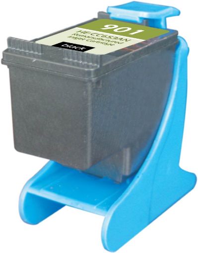 Picture of Remanufactured CC653AN (HP 901) Black Inkjet Cartridge (200 Yield)