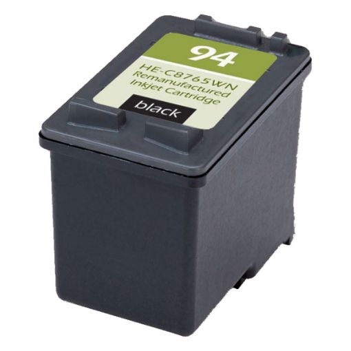 Picture of Remanufactured C8765WN (HP 94) Black Inkjet Cartridge (480 Yield)
