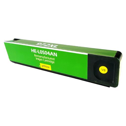 Picture of Remanufactured L0S04AN (HP 972X) High Yield Yellow Pagewide Inkjet Cartridge (7000 Yield), No Box