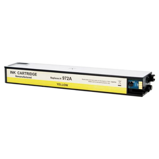 Picture of Remanufactured L0R92AN (HP 972A) High Yield Yellow Pagewide Inkjet Cartridge (7000 Yield)