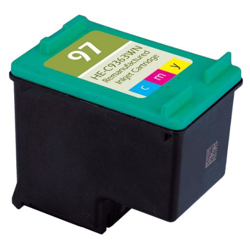 Picture of Remanufactured C9363WN (HP 97) Tri-Color Inkjet Cartridge (560 Yield)