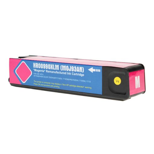 Picture of Remanufactured M0J93AN (HP 990X) High Yield Magenta Ink Cartridge (20000 Yield)