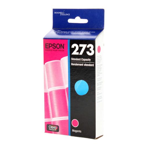 Picture of Epson T273320 (Epson 273) Magenta Inkjet Cartridge (300 Yield)