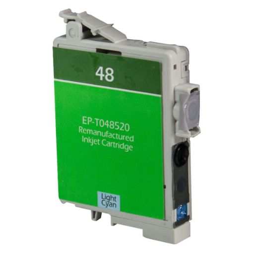 Picture of Remanufactured T048520 (Epson 48) Light Cyan Inkjet Cartridge
