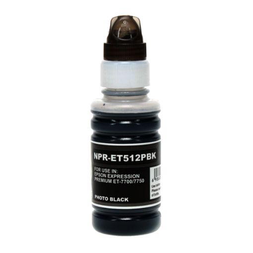 Picture of Compatible T502120-S (Epson T502) Black Ink Bottle (7500 Yield)