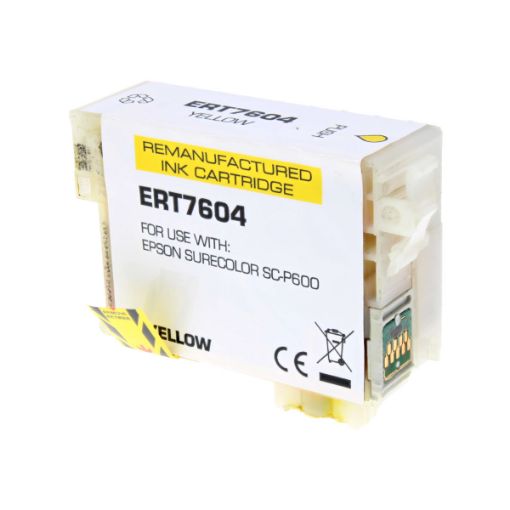 Picture of Remanufactured T760420 (Epson 760) Yellow Ink Cartridge (32 ml)