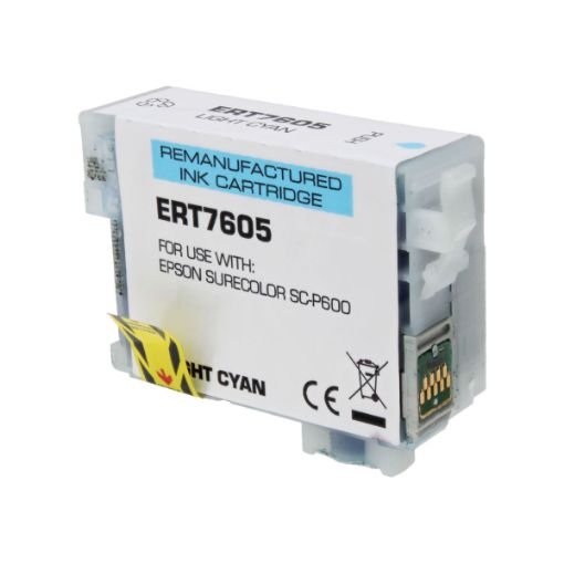 Picture of Remanufactured T760520 (Epson 760) Light Cyan Ink Cartridge (32 ml)