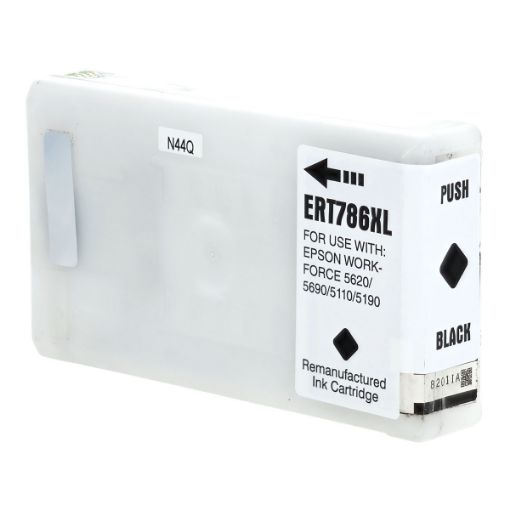 Picture of Remanufactured T786XL120 (Epson 786XL) Ultra High Yield Black Inkjet Cartridge (2600 Yield)