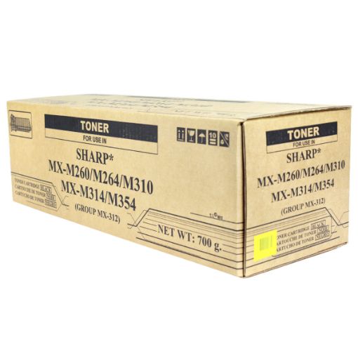 Picture of TAA Compliant MX-312GT (MX-M312NT) Black Copier Toner (25000 Yield)