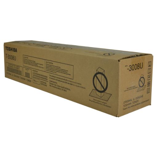 Picture of Toshiba T-3008U Black Toner Cartridge (43900 Yield)