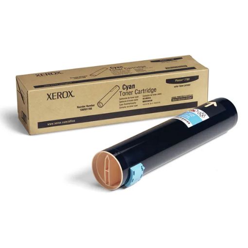 Picture of Xerox 106R01160 Cyan Toner Cartridge (25000 Yield)