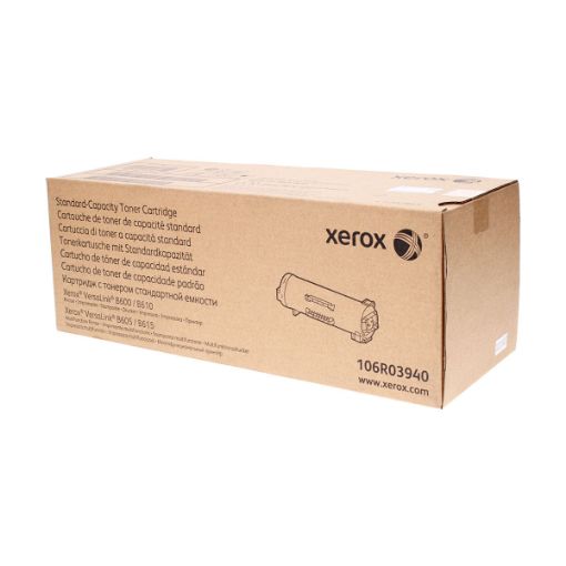 Picture of Xerox 106R03940 Black Toner Cartridge (10300 Yield)