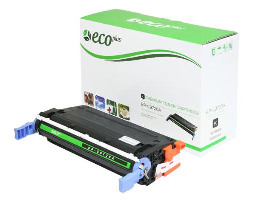 Picture of EcoPlus C9720A (HP 641A) Black Toner Cartridge (9000 Yield)