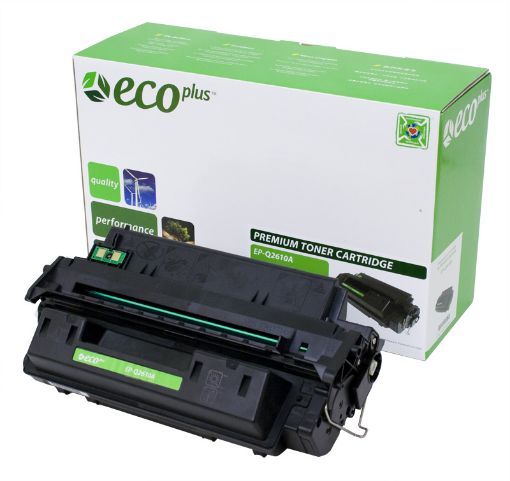 Picture of EcoPlus Q2610A (HP 10A) Black Toner Cartridge (6000 Yield)