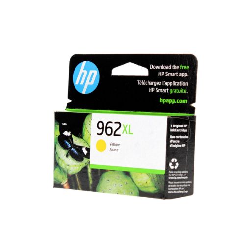 Picture of HP 3JA02AN (HP 962XL) High Yield Yellow Ink Cartridge (1600 Yield)