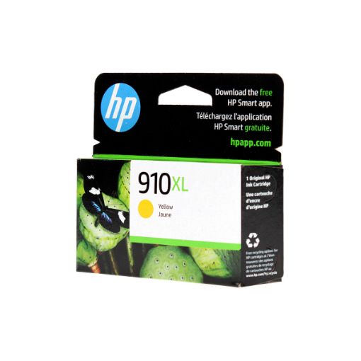 Picture of HP 910XL Yellow Inkjet Cartridge (825 Yield)