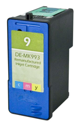 Picture of Remanufactured MK991 (592-10210) Color Inkjet Cartridge (150 Yield)