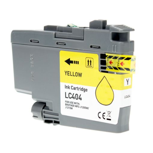 Picture of Compatible LC404Y Yellow Ink Cartridge