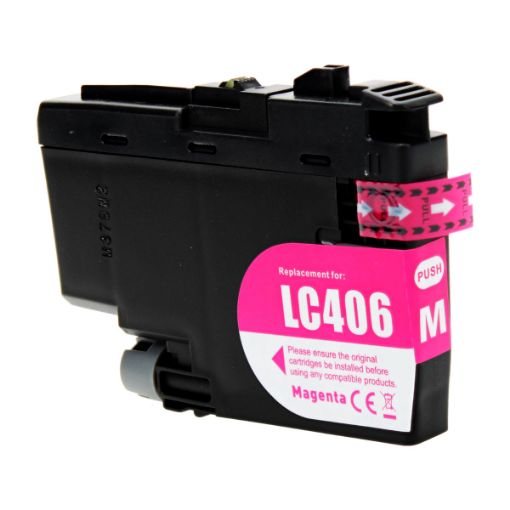 Picture of Compatible LC406M Magenta Ink Cartridge (1500 Yield)