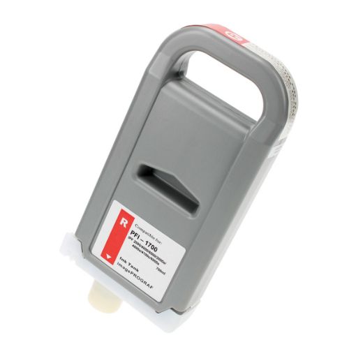 Picture of Remanufactured 0783C001 (PFI-1700R) Extra High Yield Red Inkjet Cartridge (700 ML)
