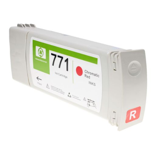 Picture of Remanufactured B6Y16A (HP 771A) Chromatic Red Inkjet Cartridge