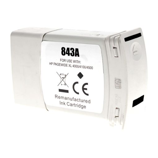 Picture of Remanufactured C1Q57A (HP 843A) High Yield Black Inkjet Cartridge (400ml)