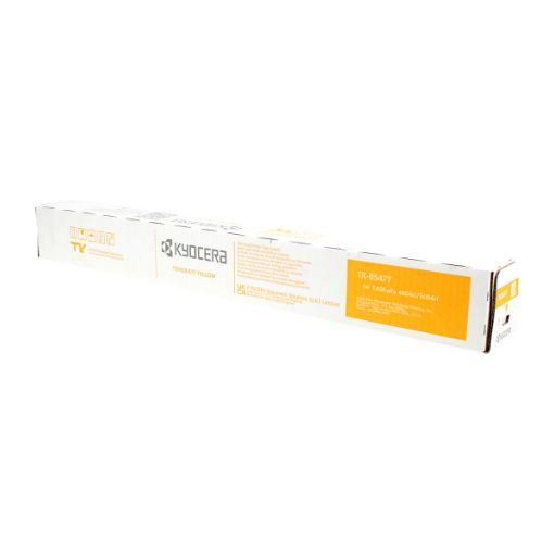 Picture of Kyocera Mita 1T02YMAUS0 (TK-8547Y) Yellow Toner Cartridge (20,000 Yield)
