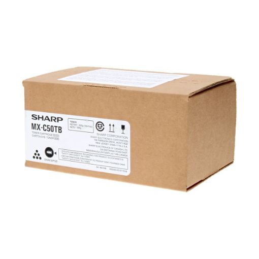 Picture of Sharp MX-C50TB (MXC50TY) Black Toner Cartridge (20000 Yield)