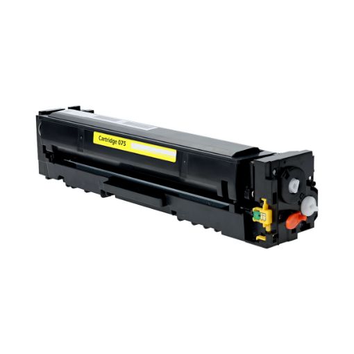 Picture of Compatible 6362C001 (Canon 075) Yellow Toner Cartridge (1300 Yield) with New Chip
