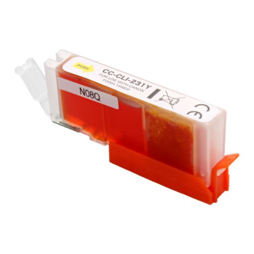 Picture of Compatible 6677C001 (CLI-231 Y) Yellow Inkjet Cartridge (8.2 ml)