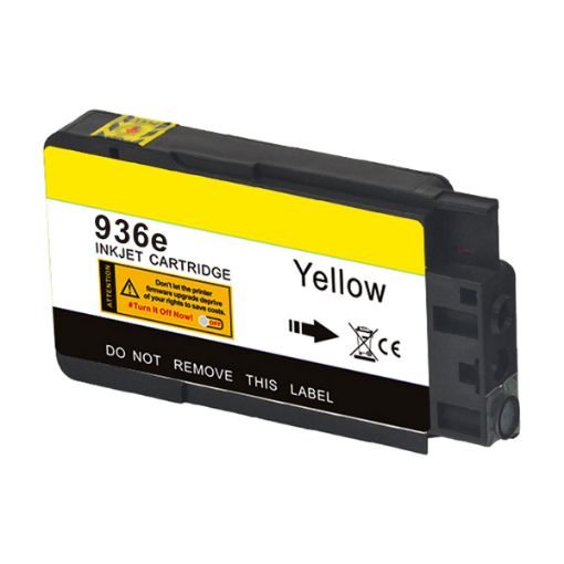 Picture of Compatible 4S6V5LN (HP 936e) Yellow Inkjet Cartridge (1650 Yield) with New Chip