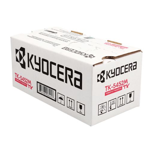 Picture of Kyocera Mita 1T0C0DBUS0 (TK-5452M) Magenta Toner Cartridge (3200 Yield)
