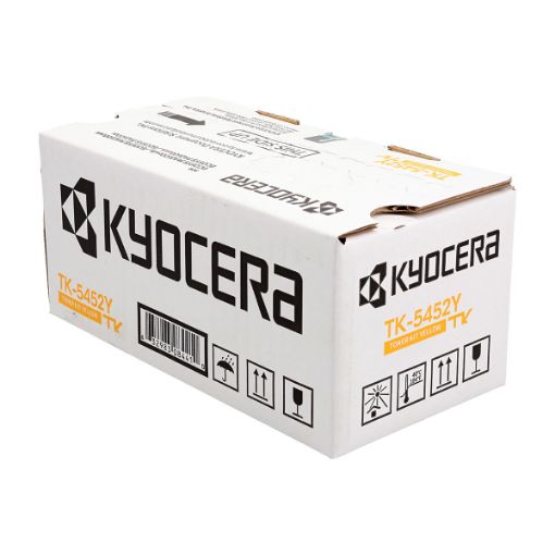 Picture of Kyocera Mita 1T0C0DAUS0 (TK-5452Y) Yellow Toner Cartridge (3200 Yield)