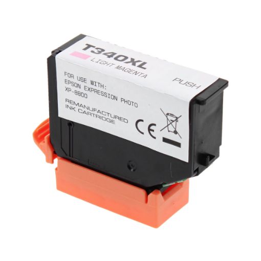 Picture of Remanufactured T340XL620 (Epson 340XL) High Light Magenta Inkjet Cartridge (830 Yield)